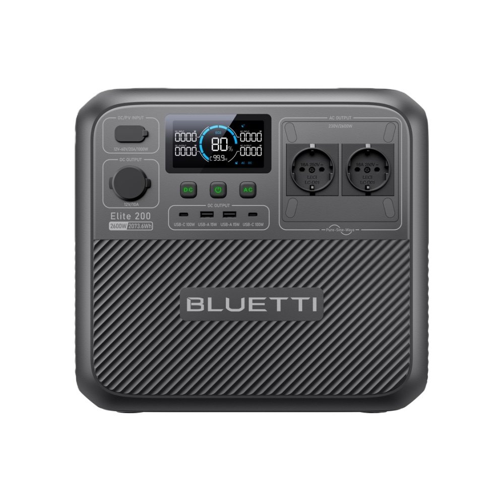 Электростанция портативная Bluetti Elite 200 V2/2600Вт/2073Втч