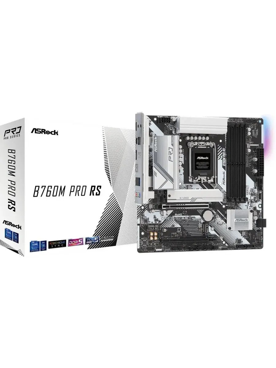 Материнская плата Asrock B760M Pro RS DDR5