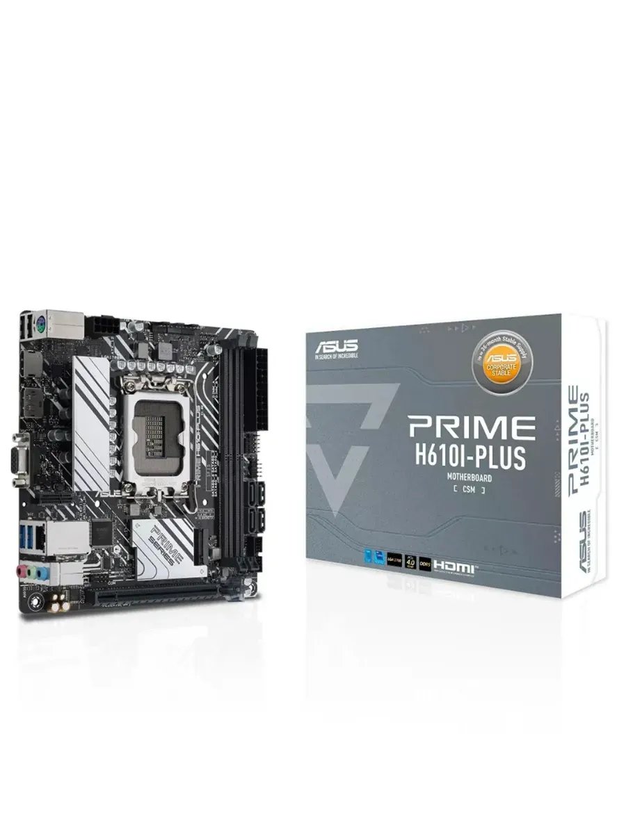 Материнская плата ASUS PRIME H610 PLUS DDR4